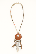 Wood charm necklace Garud Wear