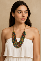EcoGrace Grass Necklace Garud Wear
