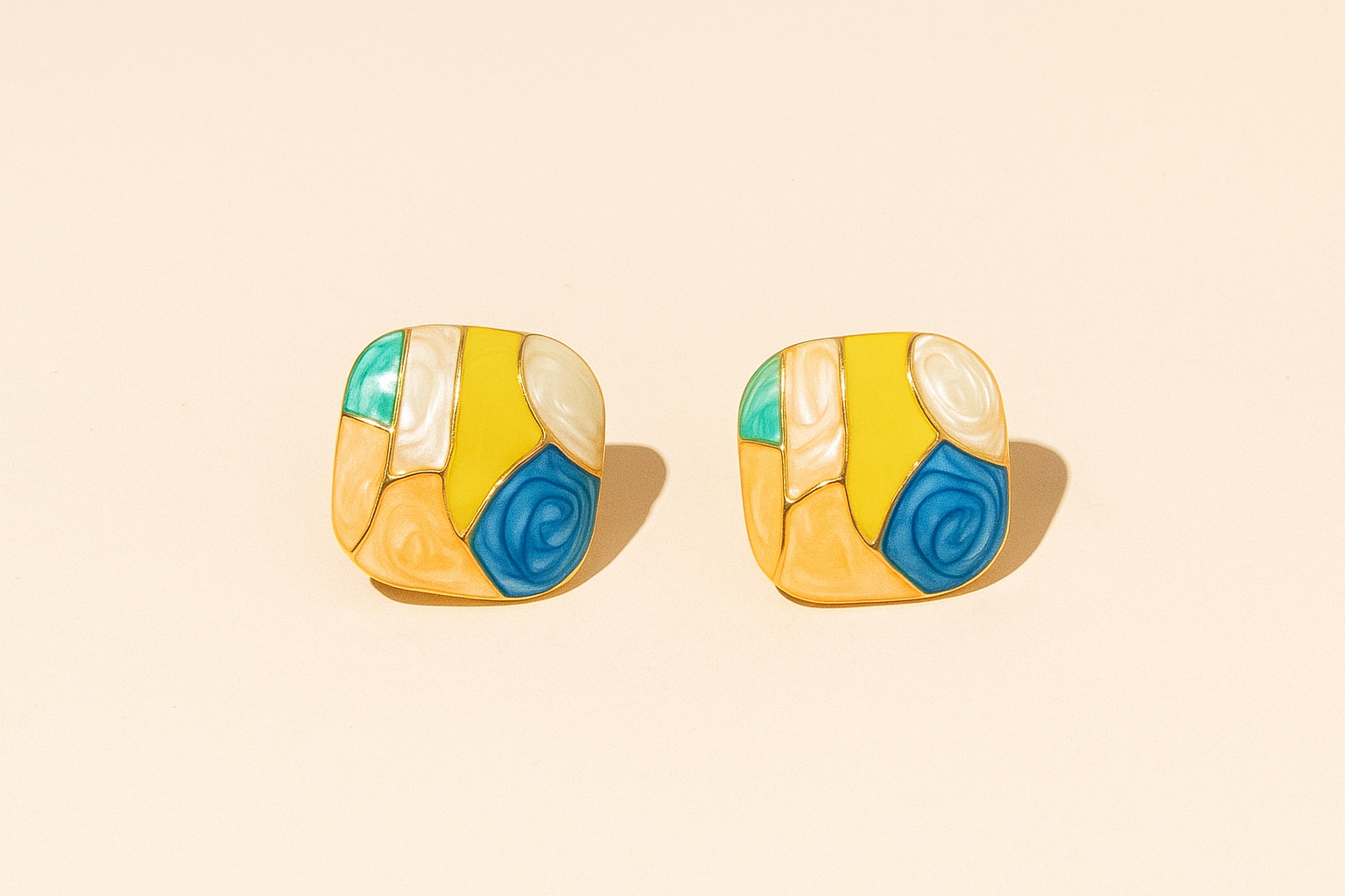 Rainbow Glow Studs Garud Wear