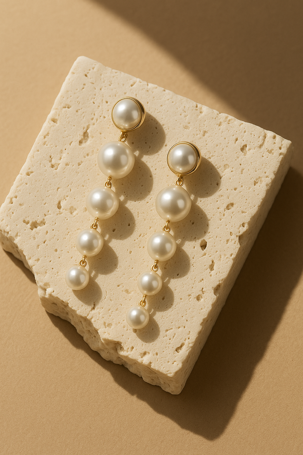 GracePearl Drop Earrings Garud Wear
