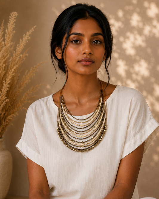 Handcrafted wire necklace Garud Wear