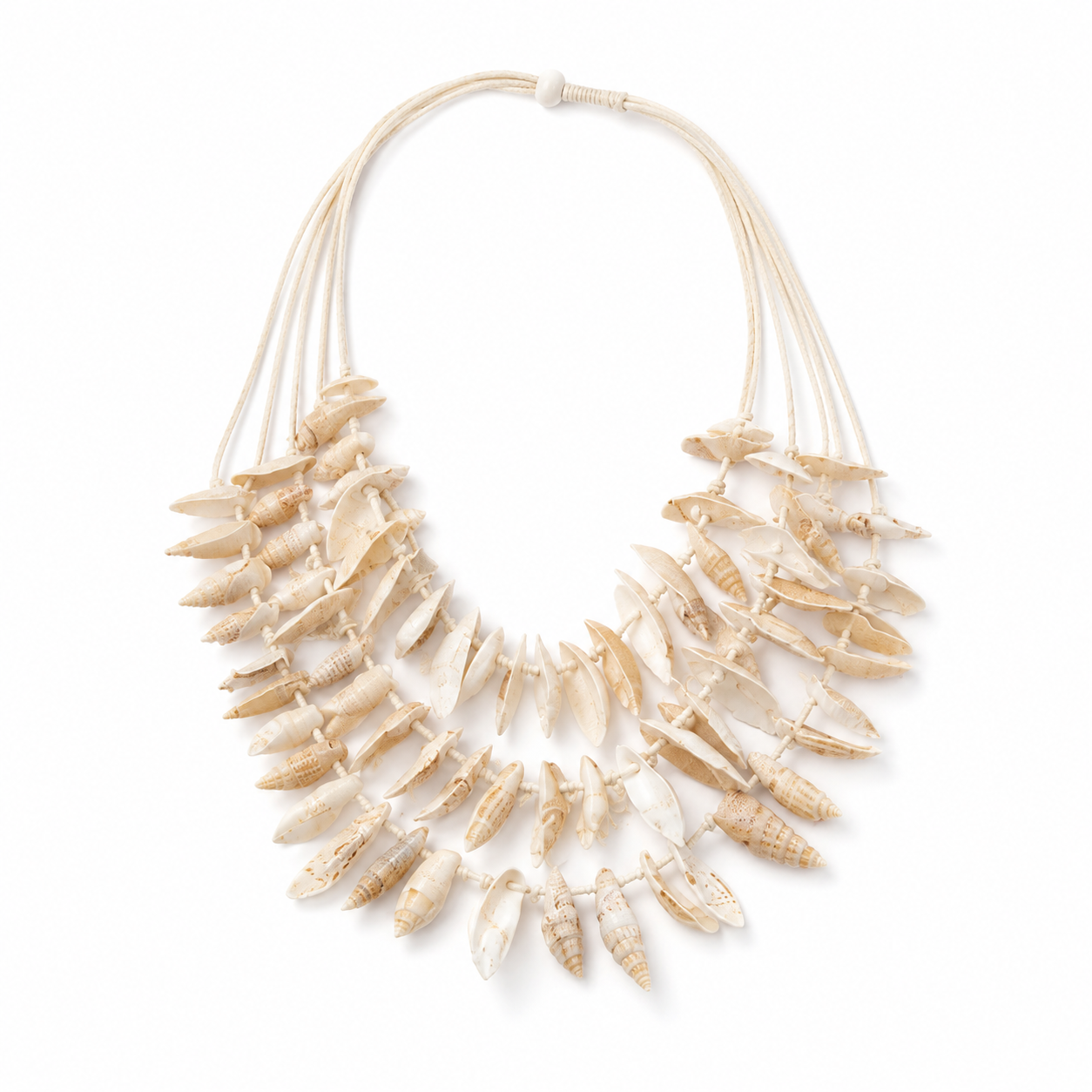 Off-white shell necklace Garud Wear