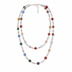 Handcrafted glass beaded necklace Garud Wear