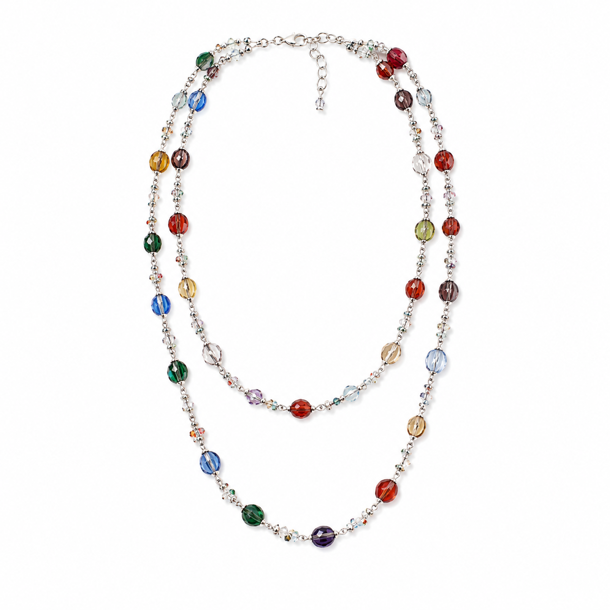 Handcrafted glass beaded necklace Garud Wear