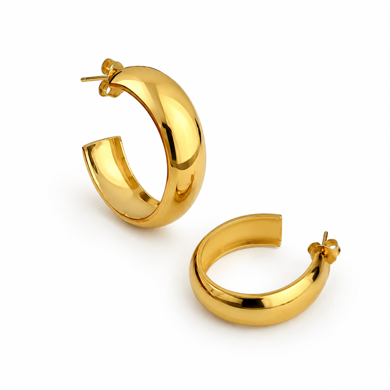 Timeless golden earrings Garud Wear