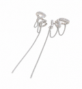 Elegant three-loop earrings Garud Wear