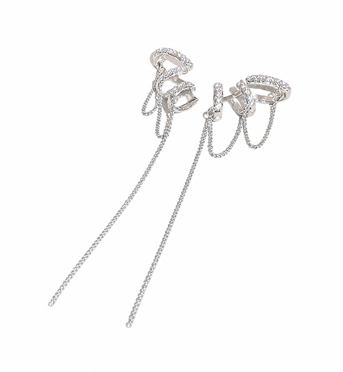 Elegant three-loop earrings Garud Wear