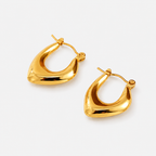 Elegant Golden Purse Earrings Garud Wear