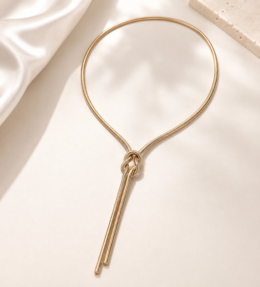 Elegant golden chain necklace Garud Wear