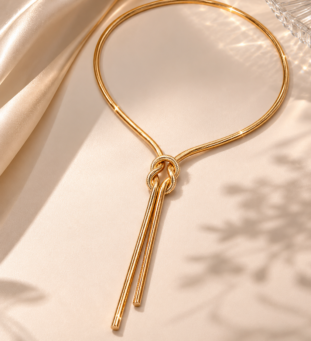 Elegant golden chain necklace Garud Wear