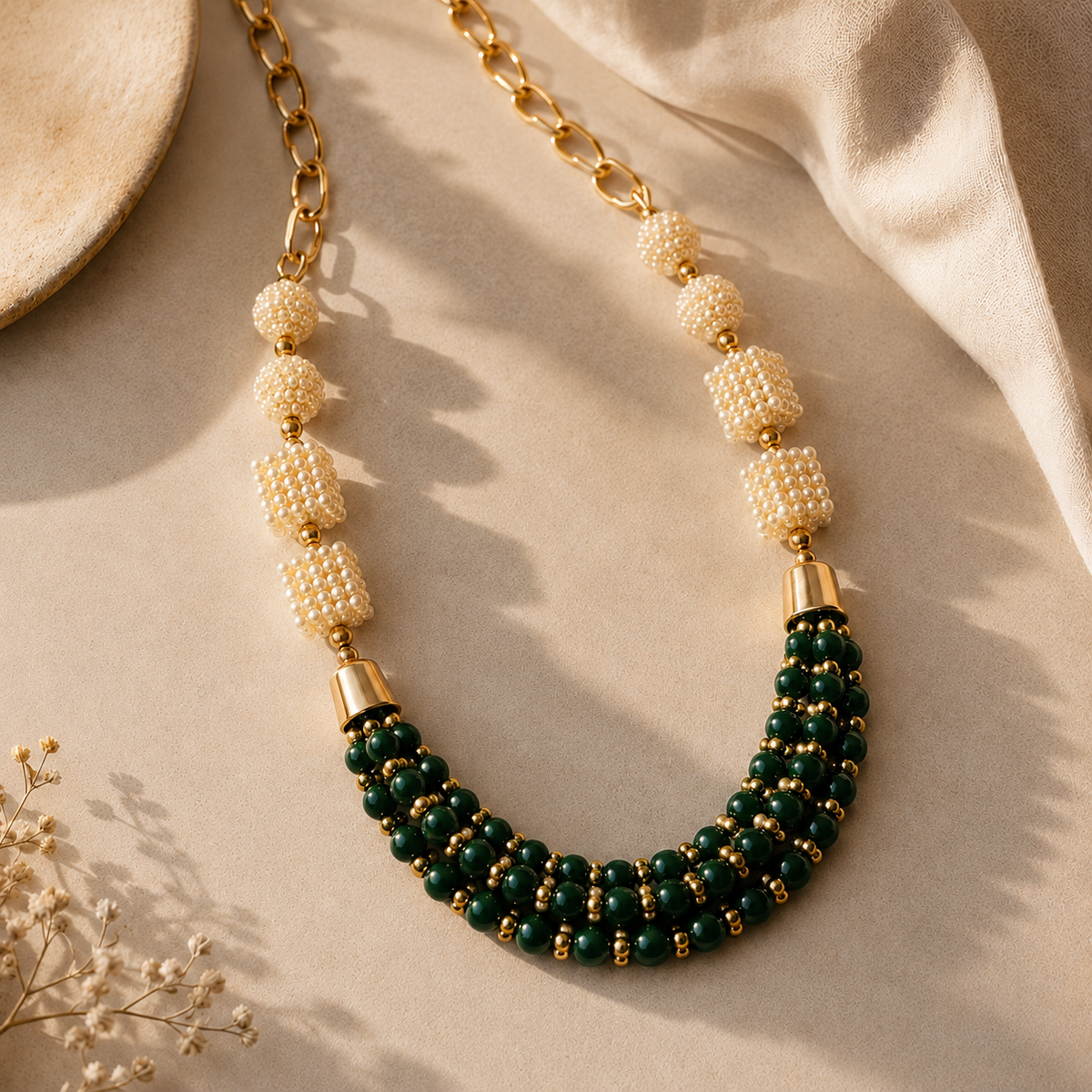 Beaded Necklace Garud Wear