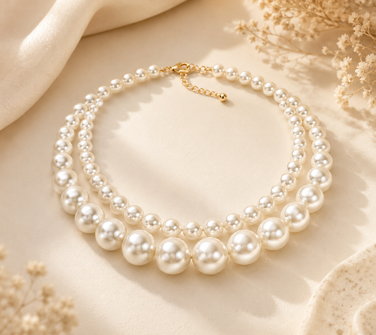 White Elegance Necklace Garud Wear