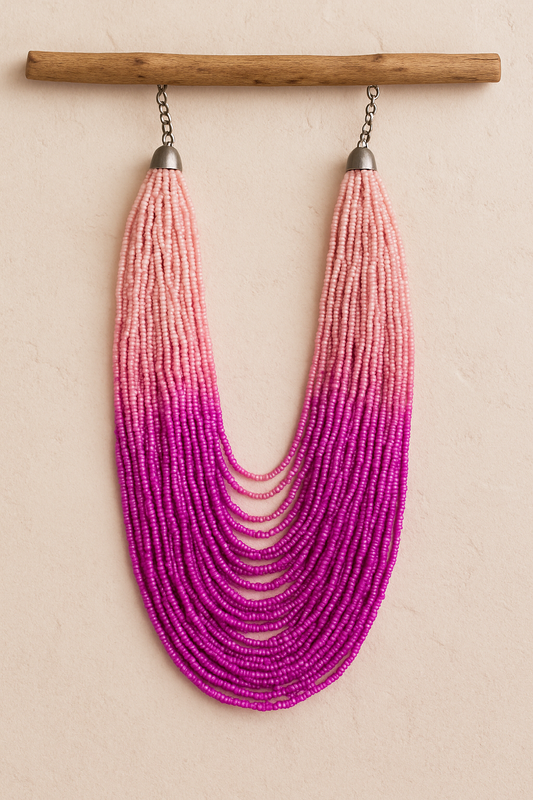 Rosy Ombre Garud Wear
