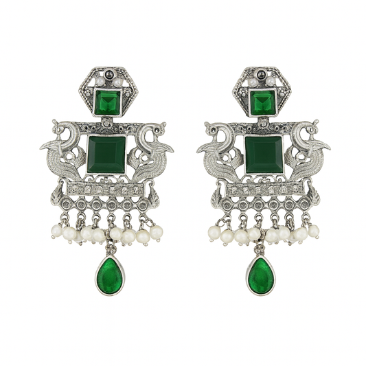 emerald-earrings Garud Wear