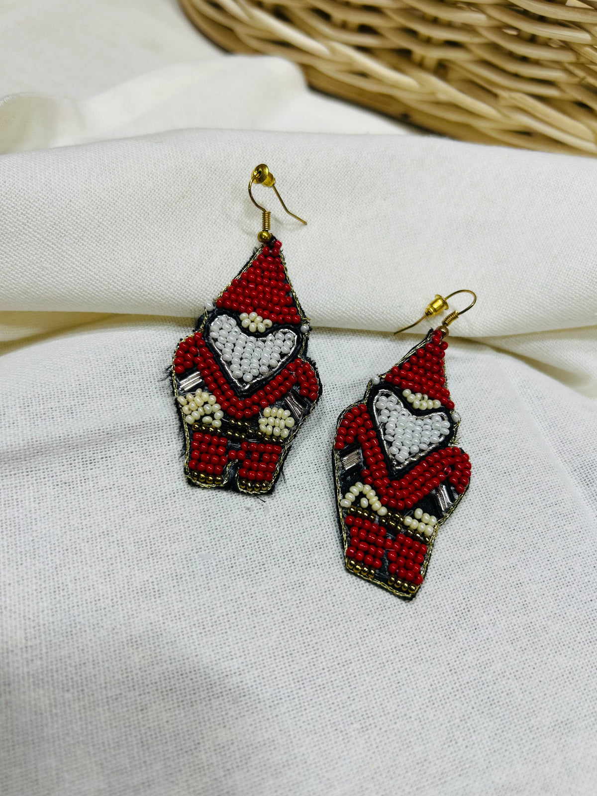 Santa Earrings - Garud Wear