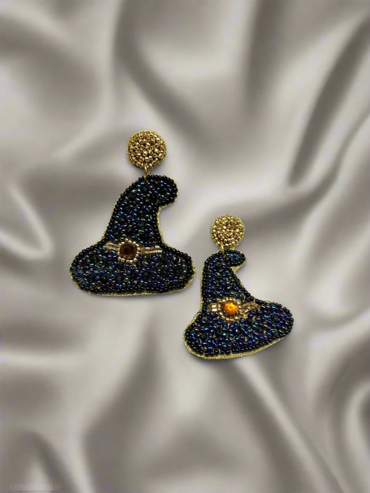 Halloween Hat Earrings - Garud Wear