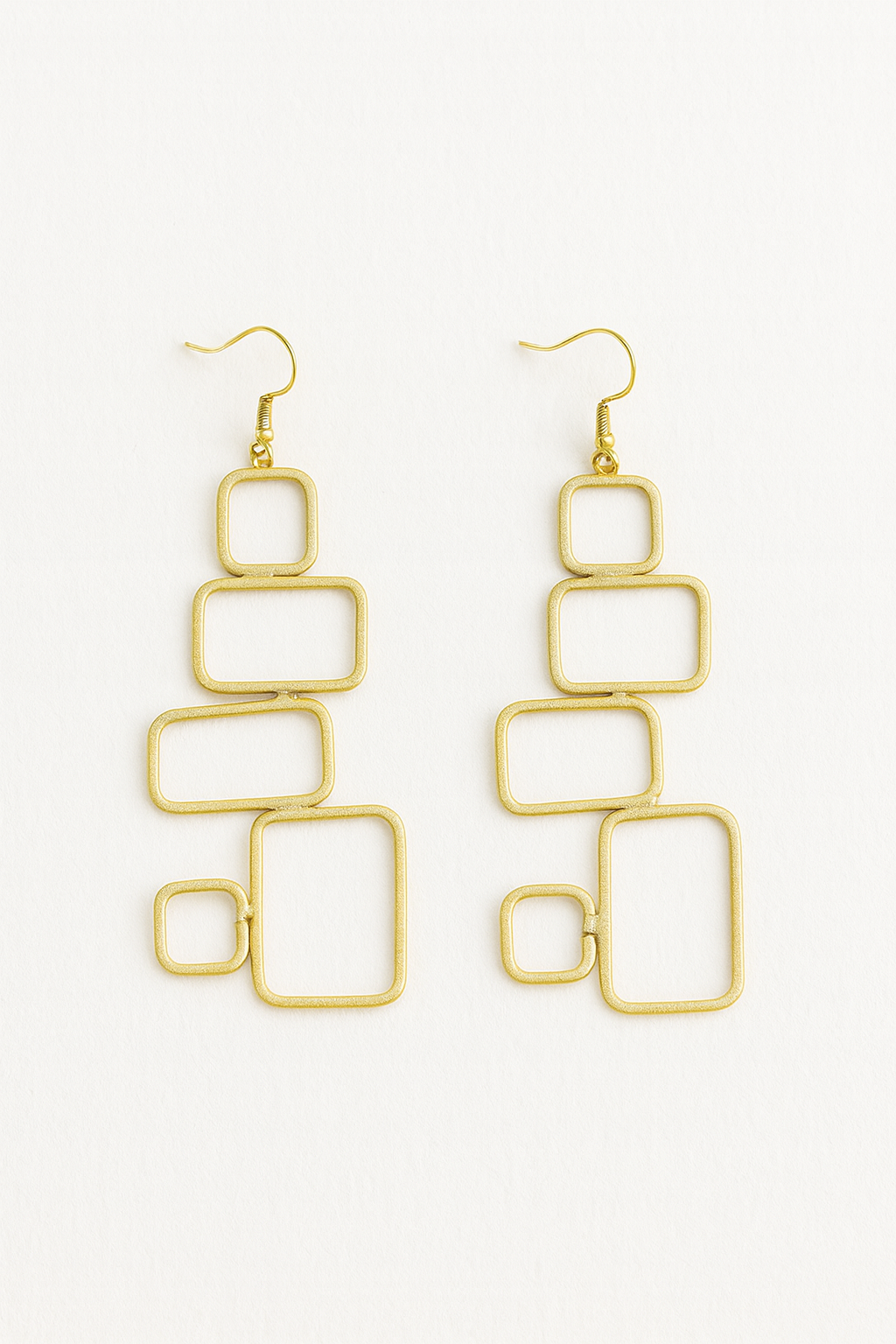 Golden GeoGrace Earrings Garud Wear