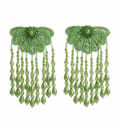 Forest Glow Beaded Earrings