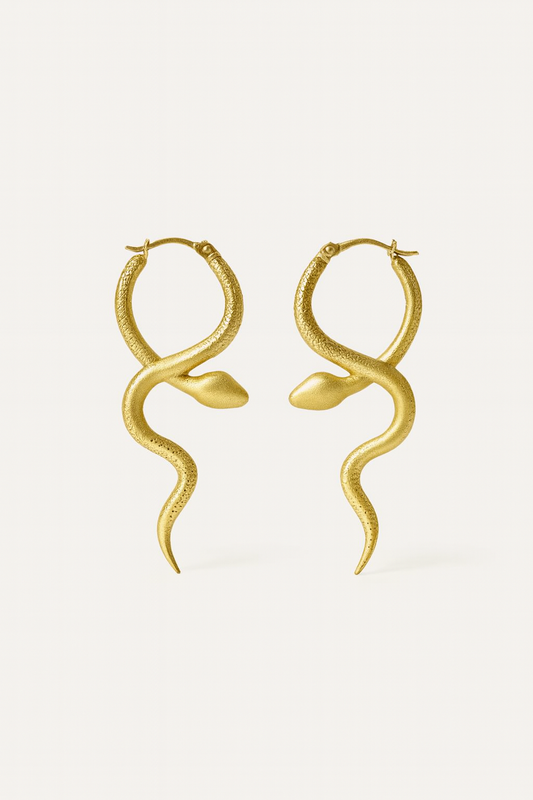 Serpent Grace Earrings Garud Wear