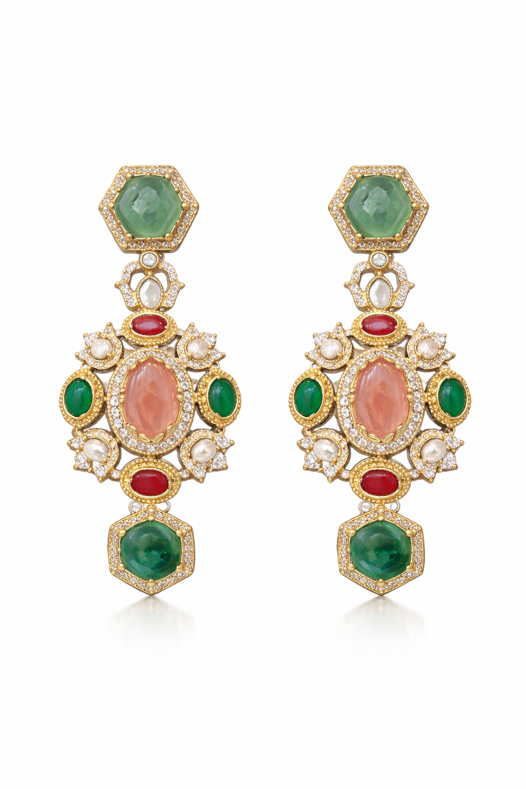 The semi-precious stone Royal necklace Garud Wear