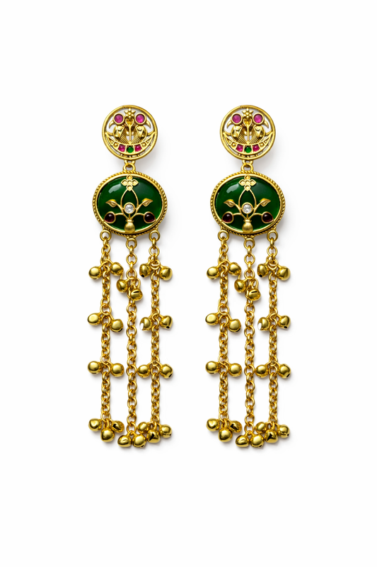 Heritage Earrings Garud Wear
