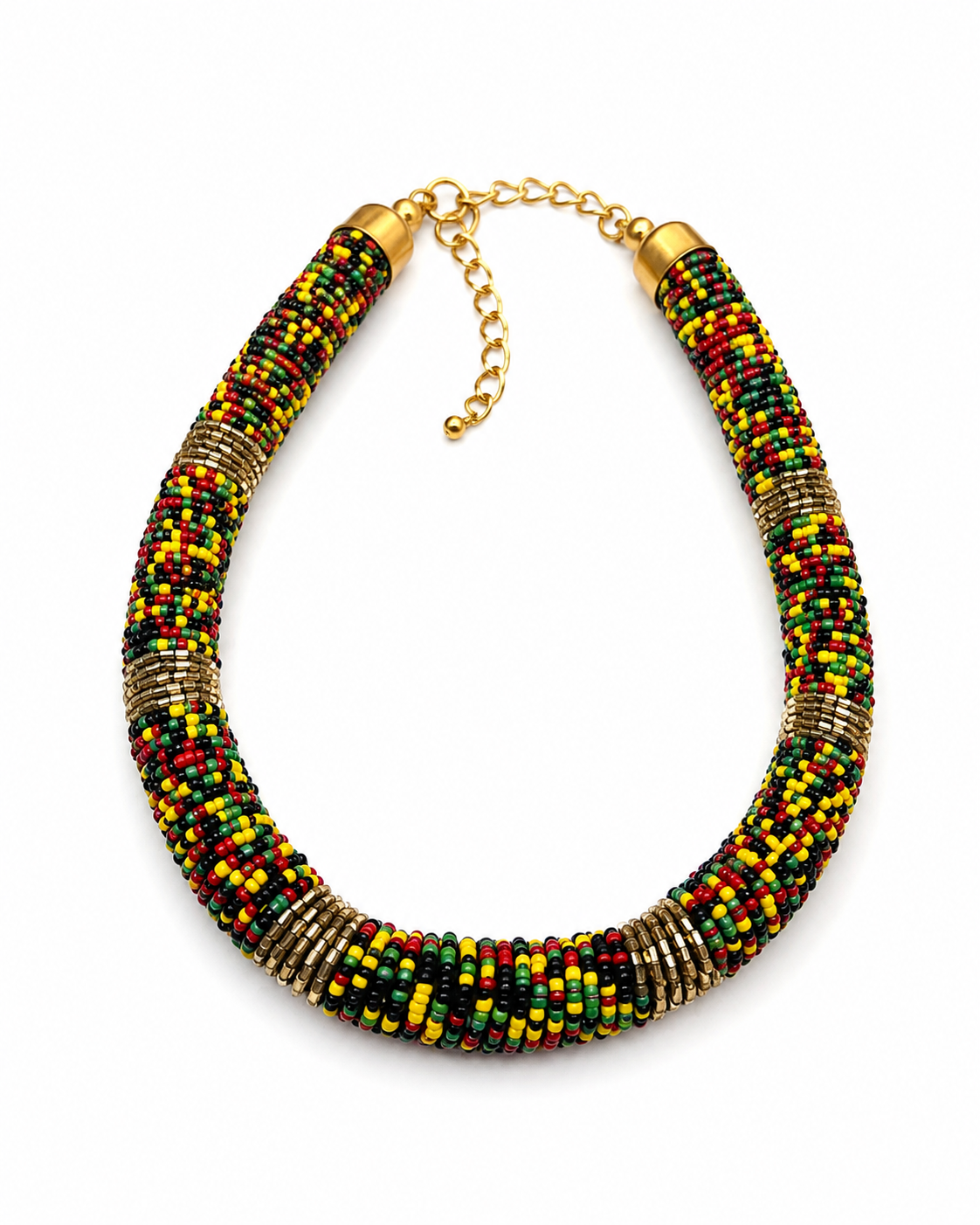 multi-color-necklace Guiyaa Jewels