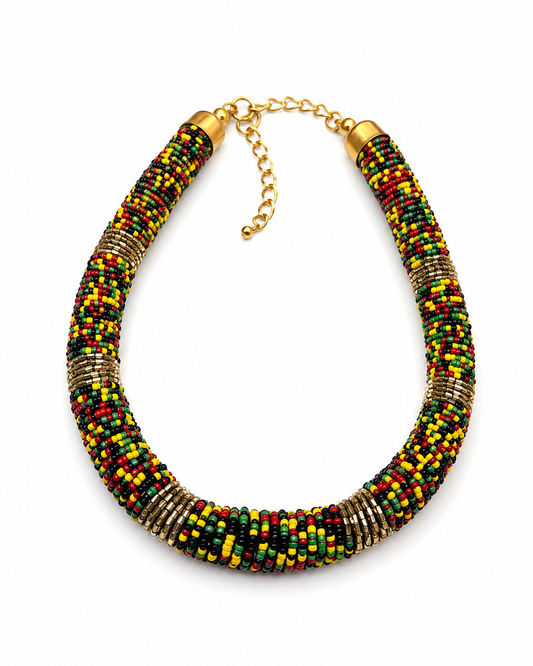 multi-color-necklace Guiyaa Jewels