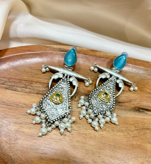 Blue Mirage earrings - Garud Wear