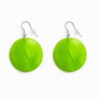 The Green Shell Breeze Earrings Garud Wear
