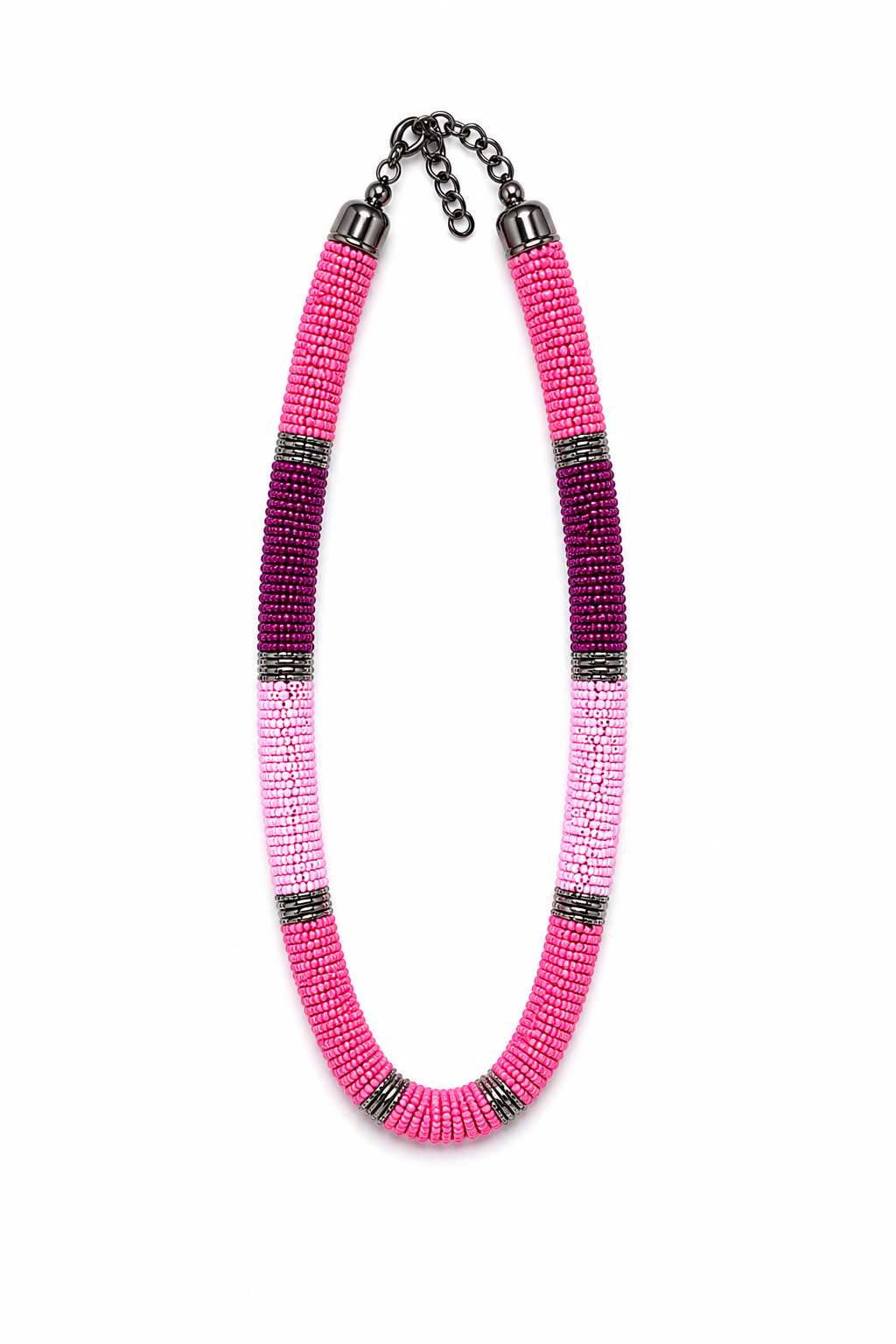 Pink Beads Elegant Handmade Garud Wear