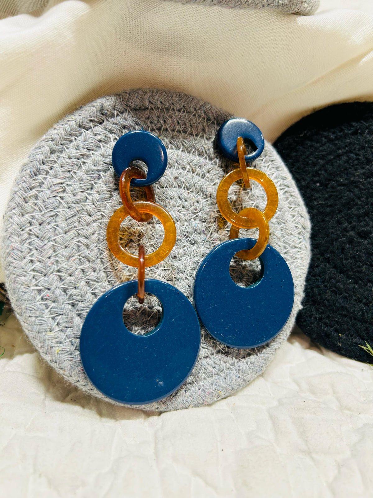 Blue Danglers - Garud Wear