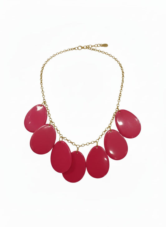Radiant Rose Statement Necklace Garud Wear