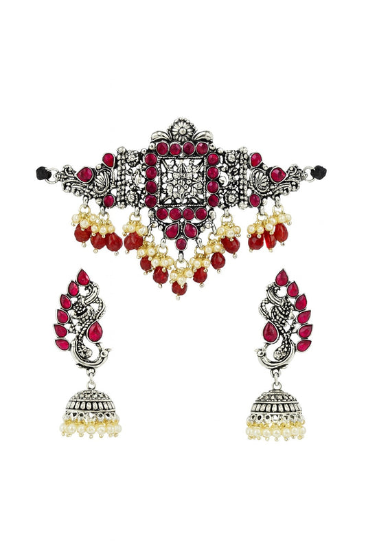 Blush Harmony Choker Set Garud Wear