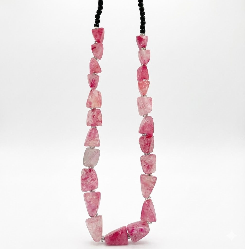 Pink Stone Necklace