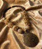 Earthy Contrast Necklace