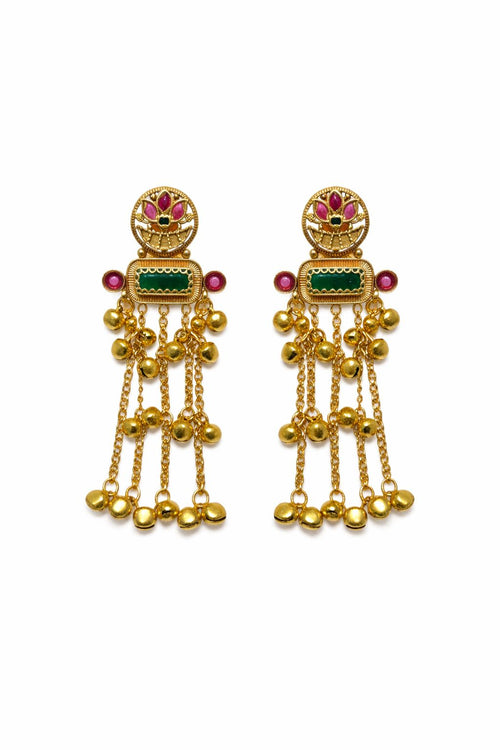 Autumn Radiance Earrings Garud Wear