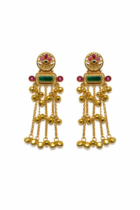 Autumn Radiance Earrings Garud Wear