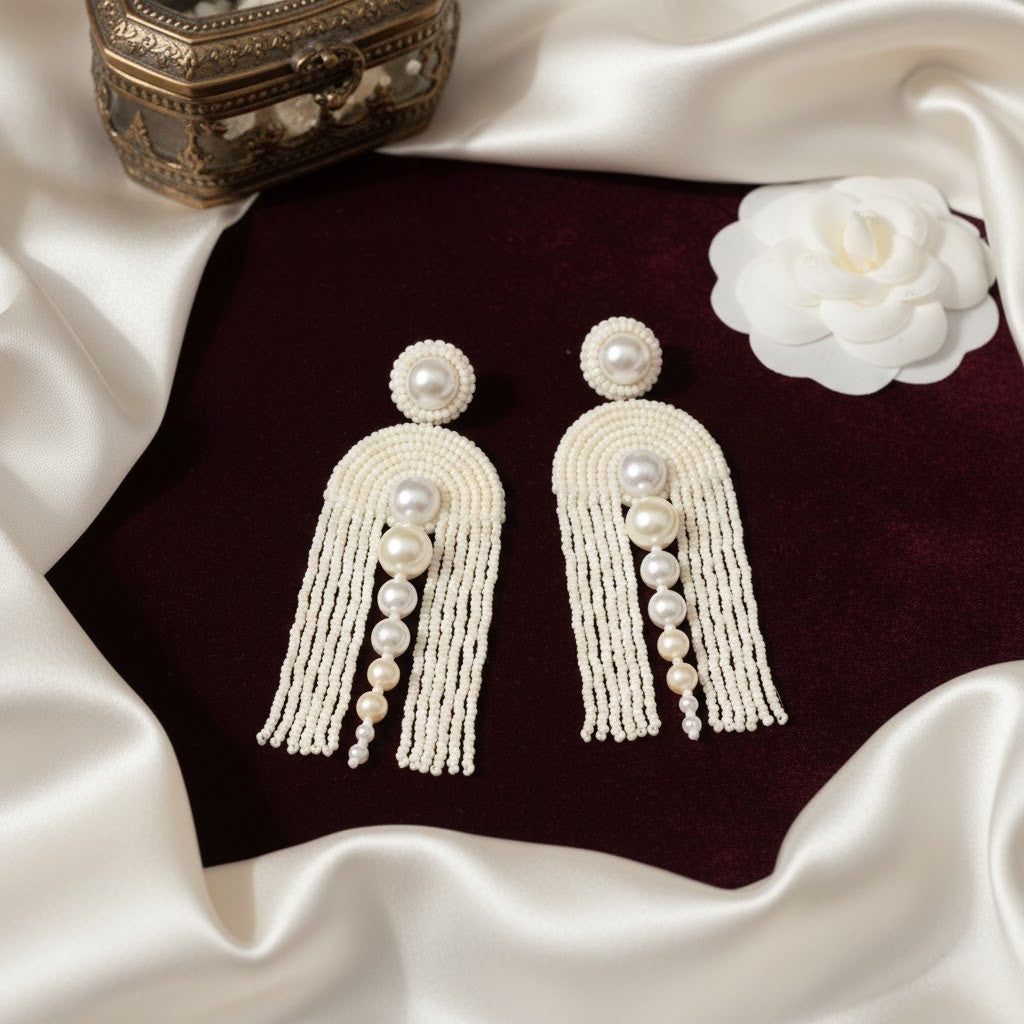 Pearl Tassel Drops
