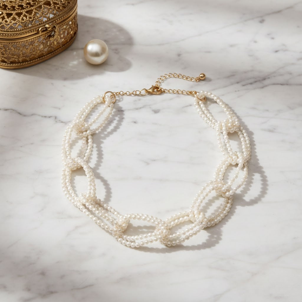 Pearl Knot Necklace