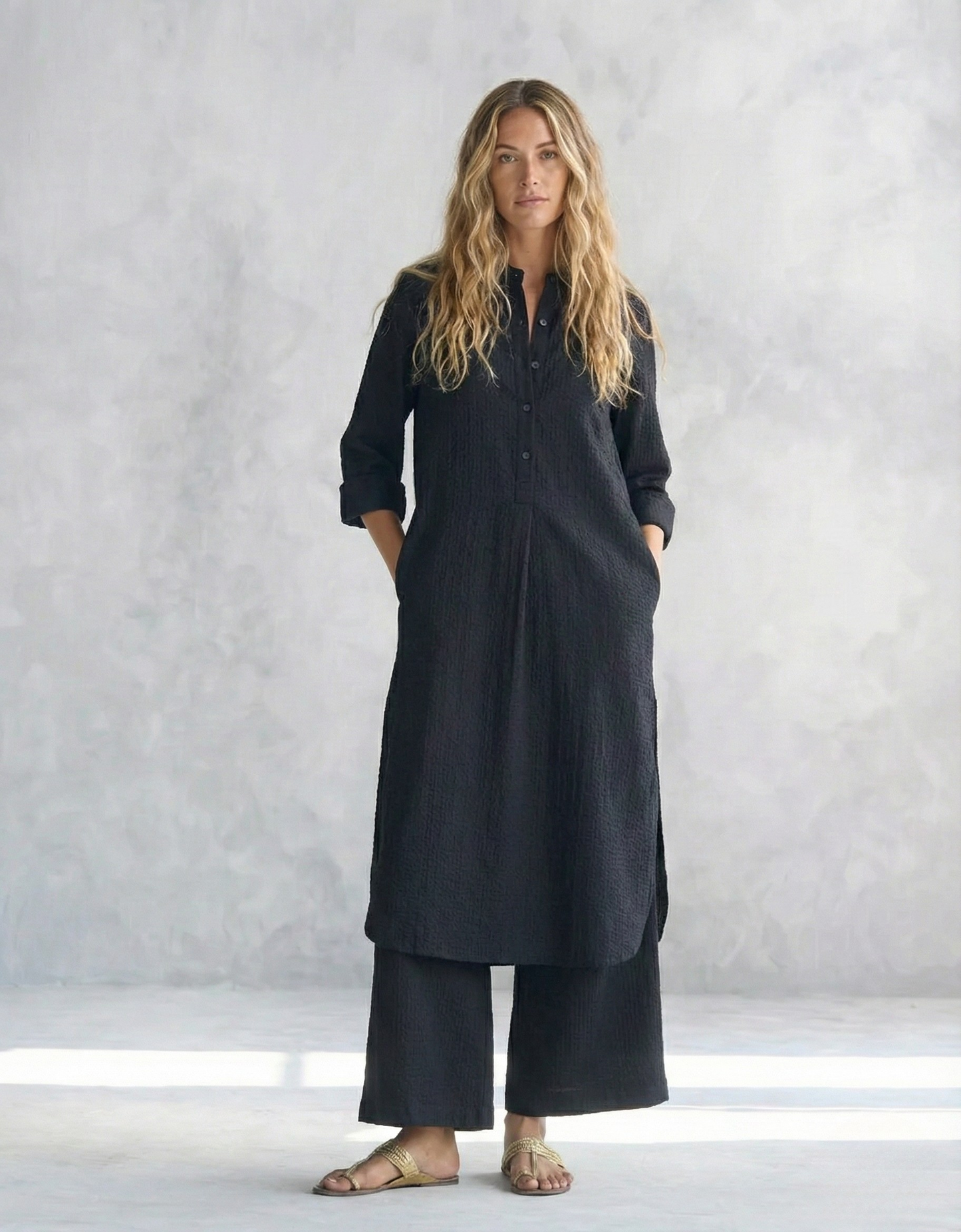 Black Cord Set Garud Wear